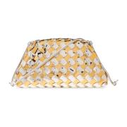 Mini schoudertas Bottega Veneta , Yellow , Dames