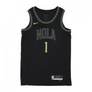 Zion Williamson NBA City Edition Shirt 2023/24 Nike , Black , Heren