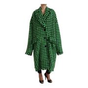 Single-Breasted Coats Dolce & Gabbana , Green , Dames