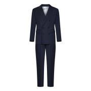 Double Breasted Suits Dsquared2 , Blue , Heren
