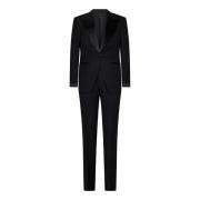 Single Breasted Suits Tom Ford , Black , Heren