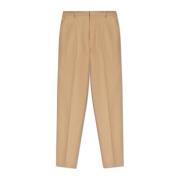 Plooi-front broek Moschino , Beige , Dames