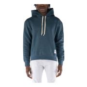 Klassieke Katoenen Hoodie Jil Sander , Blue , Heren