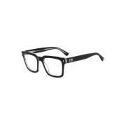 Zwarte Kristal Bril Dsquared2 , Black , Unisex