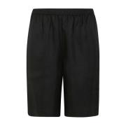 Shorts Loulou Studio , Black , Dames