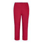 Cropped Trousers LauRie , Red , Dames
