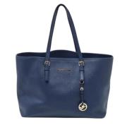 Pre-owned Leather totes Michael Kors Pre-owned , Blue , Dames