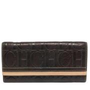 Pre-owned Leather wallets Carolina Herrera Pre-owned , Brown , Dames