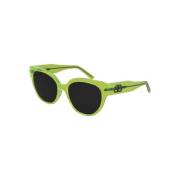 Sunglasses Balenciaga , Yellow , Dames