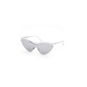 Zonnebril met Witte Frame Tod's , White , Unisex