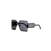 Stijlvolle rooklens zonnebril Dior , Gray , Unisex