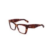Glasses Salvatore Ferragamo , Brown , Unisex
