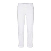 Cropped Trousers LauRie , White , Dames