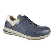 Blauwe Bradley Sneaker Schoenen Mephisto , Blue , Heren