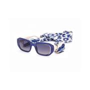 Blauw Frame Zonnebril voor Stijl Upgrade Guess , Blue , Unisex