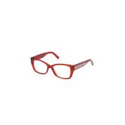 Glasses Swarovski , Red , Unisex