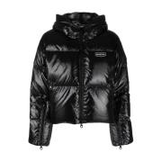 Zwarte Bellatrix Puffer Donsjas Duvetica , Black , Dames