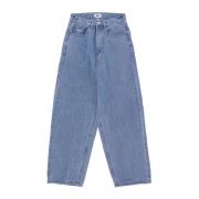 Baggy Denim Jeans voor Mannen Obey , Blue , Heren