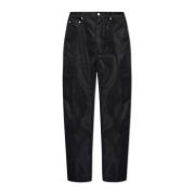 Geth Jeans broek Rick Owens , Black , Heren