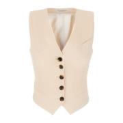 Vests Philosophy di Lorenzo Serafini , Beige , Dames