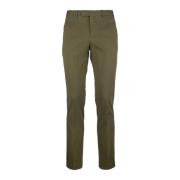 Slim-fit Trousers PT Torino , Green , Heren