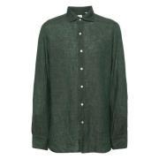 Casual Shirts Finamore , Green , Heren