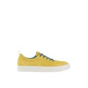 Gele Suède Heren Sneakers Box Zool Panchic , Yellow , Heren