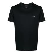 T-Shirts Emporio Armani , Black , Heren