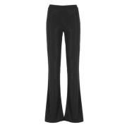 Wide Trousers Versace Jeans Couture , Black , Dames