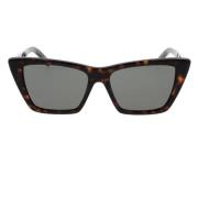 Zonnebril Saint Laurent , Brown , Unisex