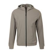 Grijze Hoodie Jas Duno , Gray , Heren