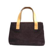 Pre-owned Denim celine-bags Celine Vintage , Brown , Dames