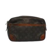 Pre-owned Canvas louis-vuitton-bags Louis Vuitton Vintage , Brown , Da...