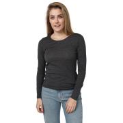 Zachte Grijze Top Perfecte Onderlaag Le Tricot Perugia , Gray , Dames