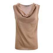 Sleeveless Tops D.Exterior , Brown , Dames