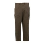 Cropped Trousers Barbour , Green , Heren