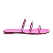 Flat Sandals Giuseppe Zanotti , Pink , Dames