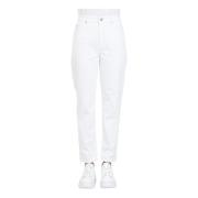 Witte Boyfriend Cropped Jeans Armani Exchange , White , Dames