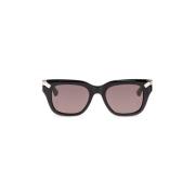 Zonnebril Alexander McQueen , Black , Heren