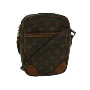 Pre-owned Canvas louis-vuitton-bags Louis Vuitton Vintage , Brown , Da...