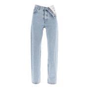Straight Jeans Y/Project , Blue , Dames