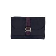 Pre-owned Leather pouches Hermès Vintage , Blue , Dames