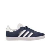 Klieke Gazelle Sneakers Marineblauw/Wit Adidas , Blue , Heren