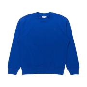 Iconische Crew Sweatshirt voor Mannen Adidas , Blue , Heren