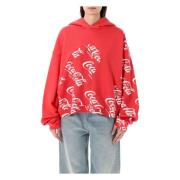 Hoodies ERL , Red , Dames