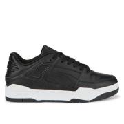 Slipstream Leer Zwart-Wit Sneakers Puma , Black , Heren