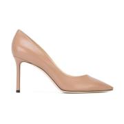 Klassieke Balletroze Leren Pumps Jimmy Choo , Pink , Dames