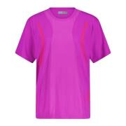T-Shirts Adidas by Stella McCartney , Purple , Heren