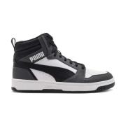 Rebound V6 Wit-Zwart Sneakers Puma , Multicolor , Heren