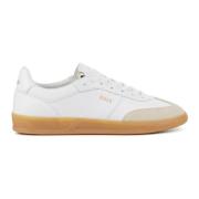 Leren Sneakers Hugo Boss , White , Heren